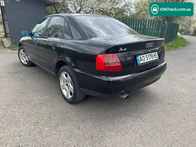 Audi A4 1996, фото з оголошення 1 з 9, VIN WAUZZZ8DZVA075059