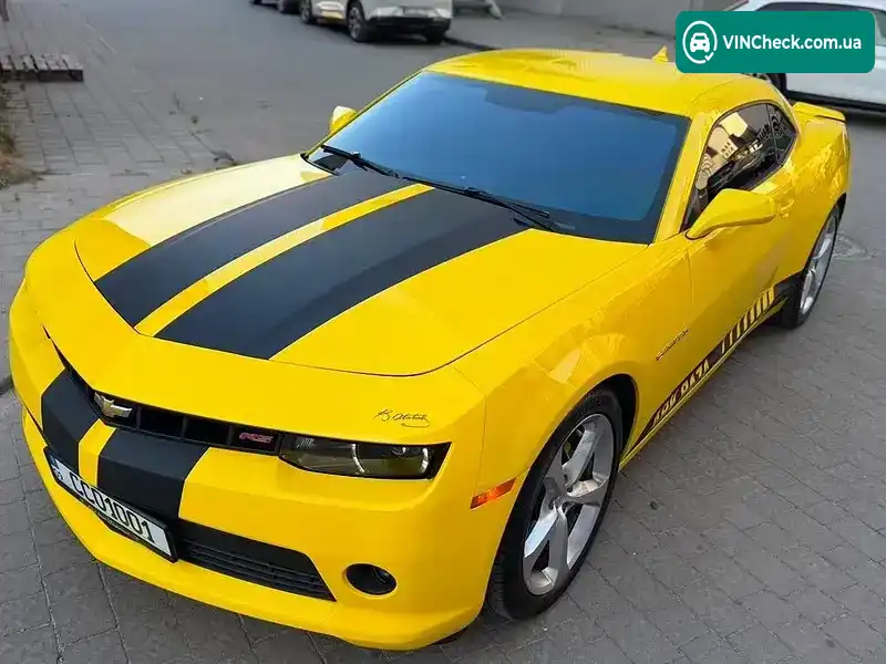 Chevrolet Camaro 2015, фото з оголошення 1 з 20, VIN 2G1FF1E33F9248252