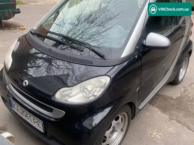 Smart Fortwo 2009, фото з оголошення 1 з 9, VIN WME4513801K278072
