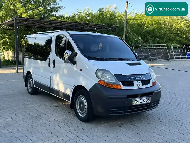 Renault Trafic 2002, фото з оголошення 1 з 21, VIN VF1FLBBA53V172835