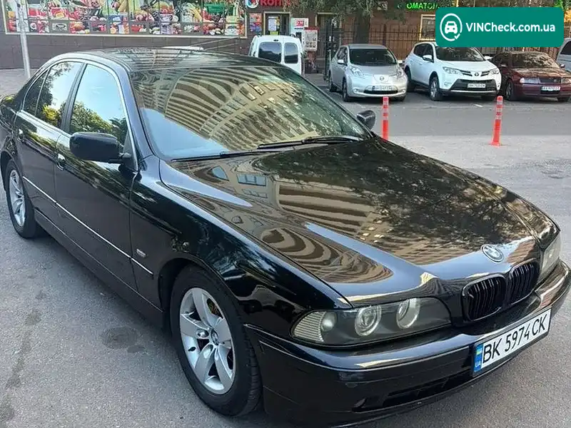 BMW 5 Series 2002, фото з оголошення 1 з 12, VIN WBADL01010GY09549