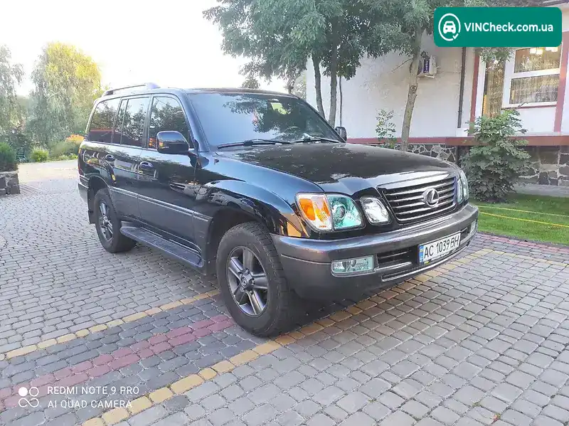 Lexus LX 2003, фото з оголошення 1 з 20, VIN JTJHT00W233528069