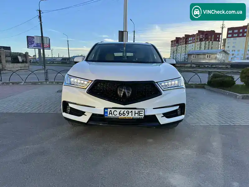 Acura MDX 2017, фото з оголошення 2 з 14, VIN 5FRYD4H80HB032709