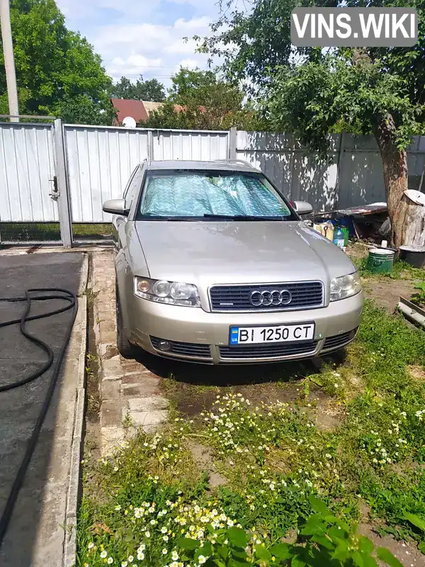 Audi A4 2003, фото з оголошення 1 з 21, VIN WAUZZZ8E94A068361