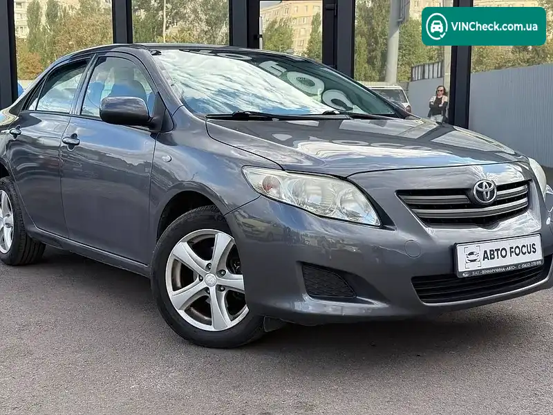 Toyota Corolla 2008, фото з оголошення 2 з 20, VIN JTNBV58E903517251
