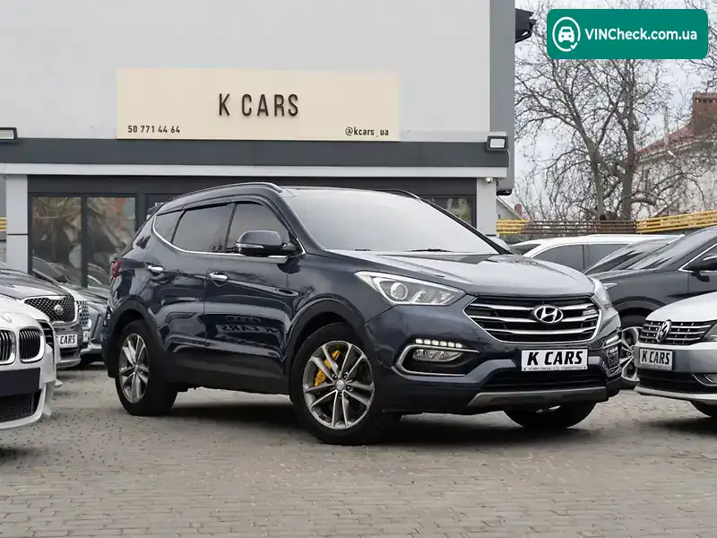 Hyundai Santa FE 2016, фото з оголошення 1 з 20, VIN KMHSW81UBGU693510