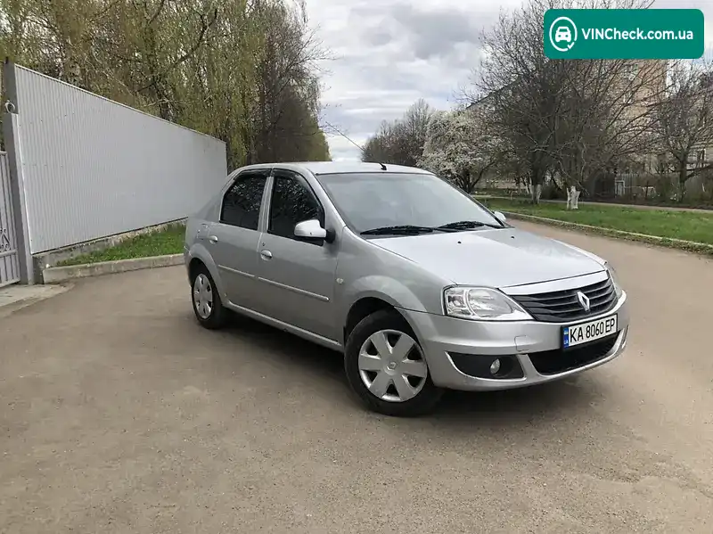 Renault Logan 2009, фото з оголошення 2 з 11, VIN VF1LSRABH42346070