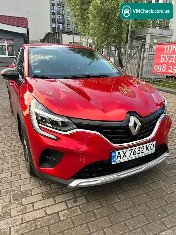 Renault Captur 2021, фото з оголошення 2 з 16, VIN VF1RJB00067659064