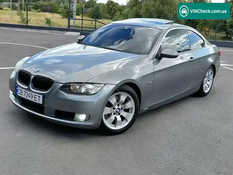 BMW 3 Series 2008, фото з оголошення 1 з 20, VIN WBAWV53558P078810