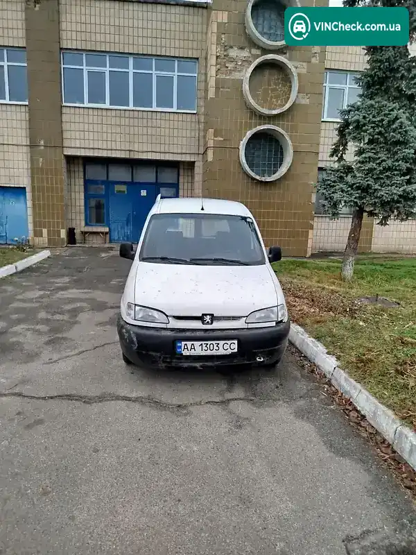 Peugeot Partner 1999, фото з оголошення 1 з 7, VIN VF35CWJZE60168097