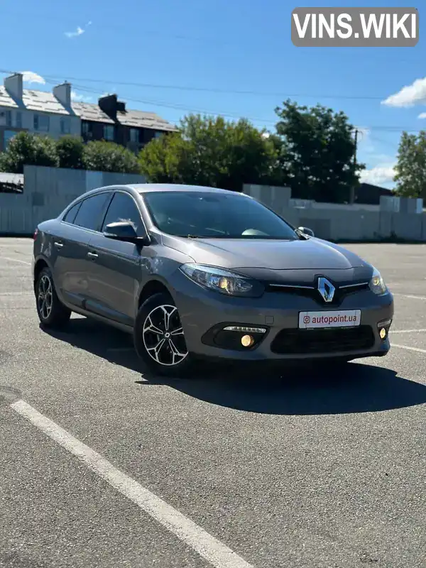 Renault Fluence 2016, фото з оголошення 1 з 21, VIN VF1LZLT0555877699
