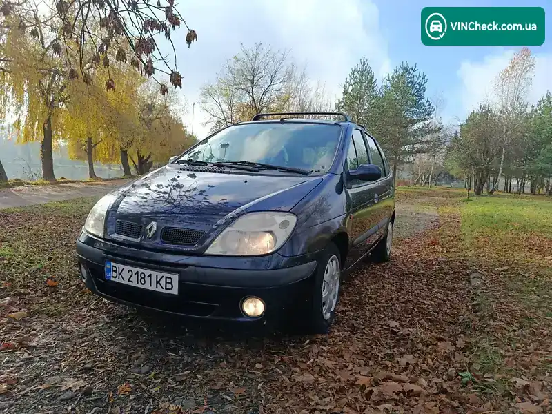 Renault Scenic 2000, фото з оголошення 1 з 17, VIN VF1JA1F0522949784