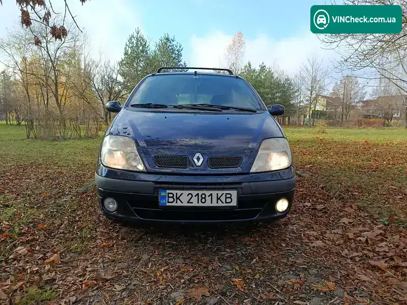 Renault Scenic 2000, фото з оголошення 2 з 17, VIN VF1JA1F0522949784