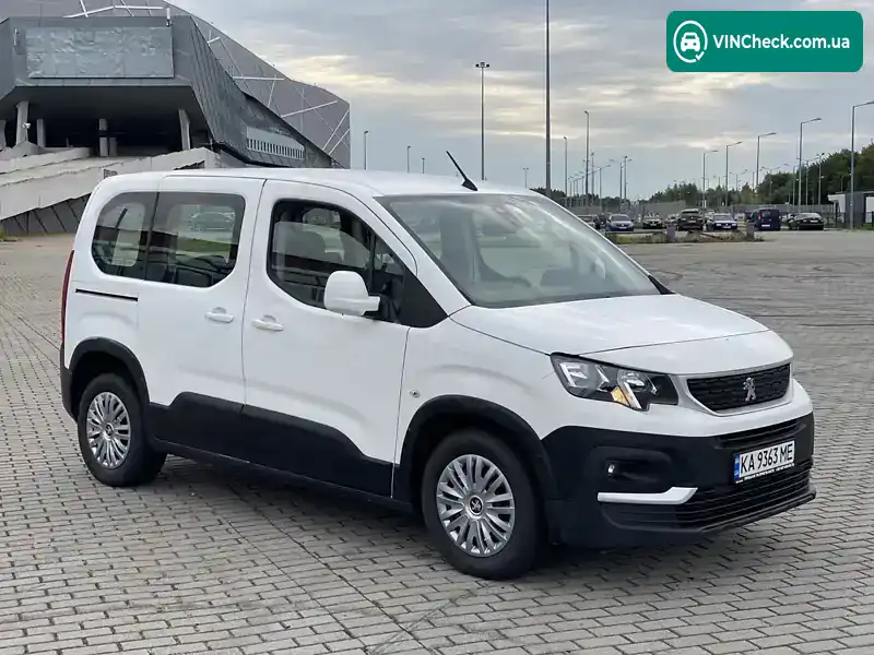 Peugeot Rifter 2019, фото з оголошення 2 з 21, VIN VR3EC9HPALJ547207