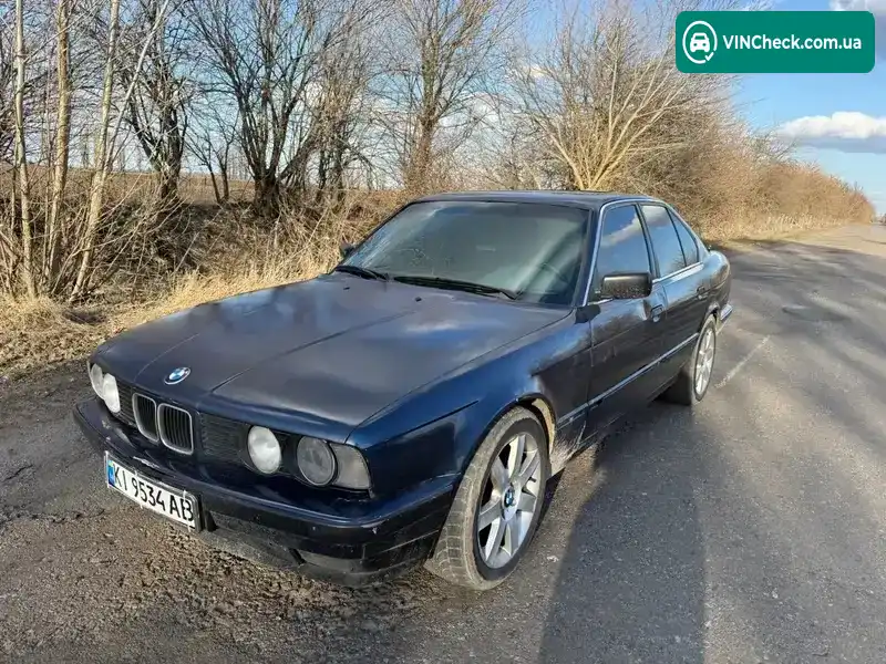 BMW 5 Series 1991, фото з оголошення 1 з 12, VIN WBAHB51010BD92421