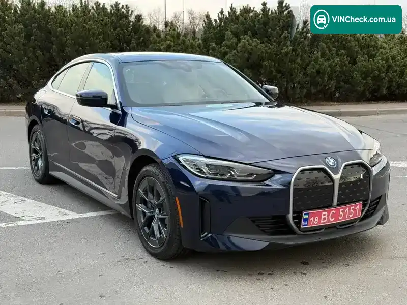 BMW i4 2023, фото з оголошення 1 з 21, VIN WBY43AW02PFR10275