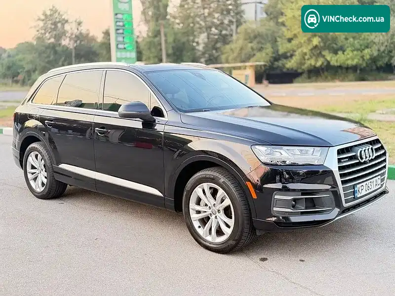 Audi Q7 2018, фото з оголошення 1 з 19, VIN WA1LAAF70JD051877