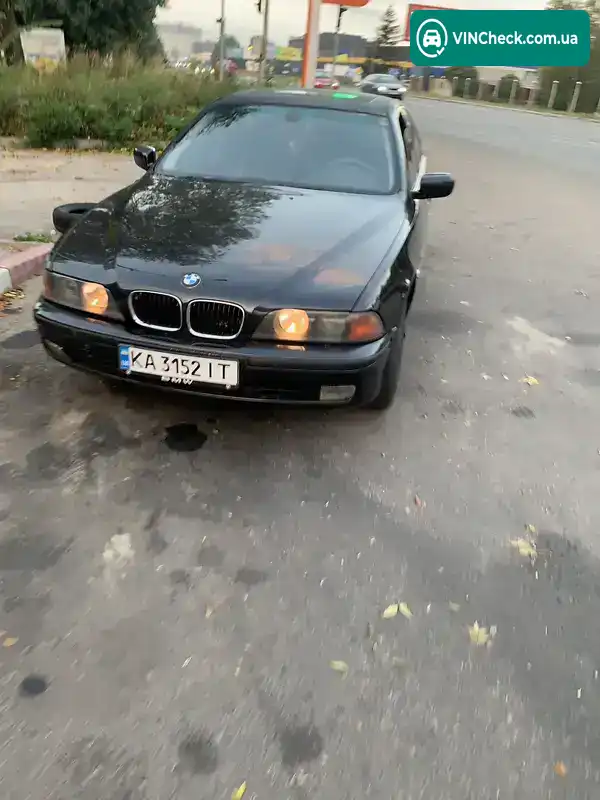 BMW 5 Series 1997, фото з оголошення 1 з 10, VIN WBADE11000BM56248