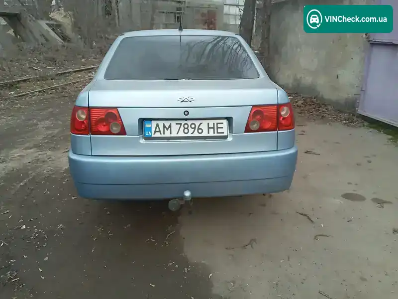 Chery Amulet 2007, фото з оголошення 2 з 12, VIN Y6DDA11B08D008727