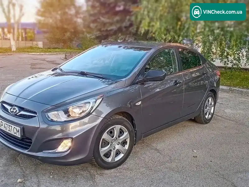 Hyundai Accent 2013, фото з оголошення 1 з 20, VIN Z94CT41CADR231579