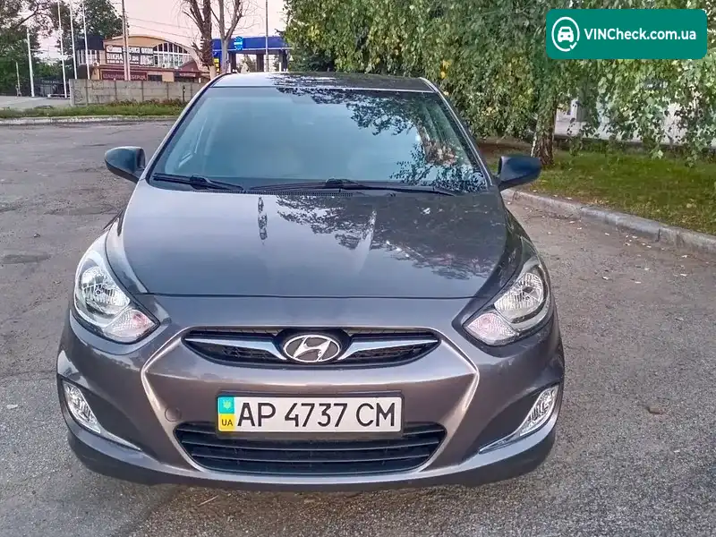 Hyundai Accent 2013, фото з оголошення 2 з 20, VIN Z94CT41CADR231579