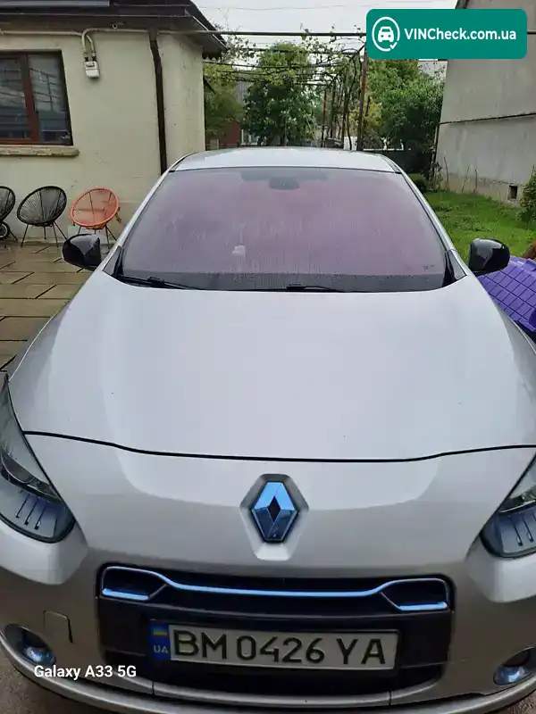 Renault Fluence 2012, фото з оголошення 2 з 14, VIN VF1LZBZ0L47001920
