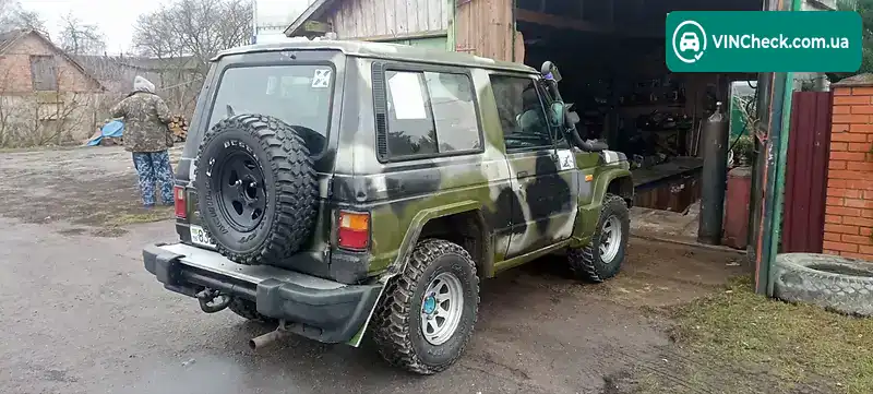 Mitsubishi Pajero 1985, фото з оголошення 1 з 20, VIN JMBL042GVFY402176