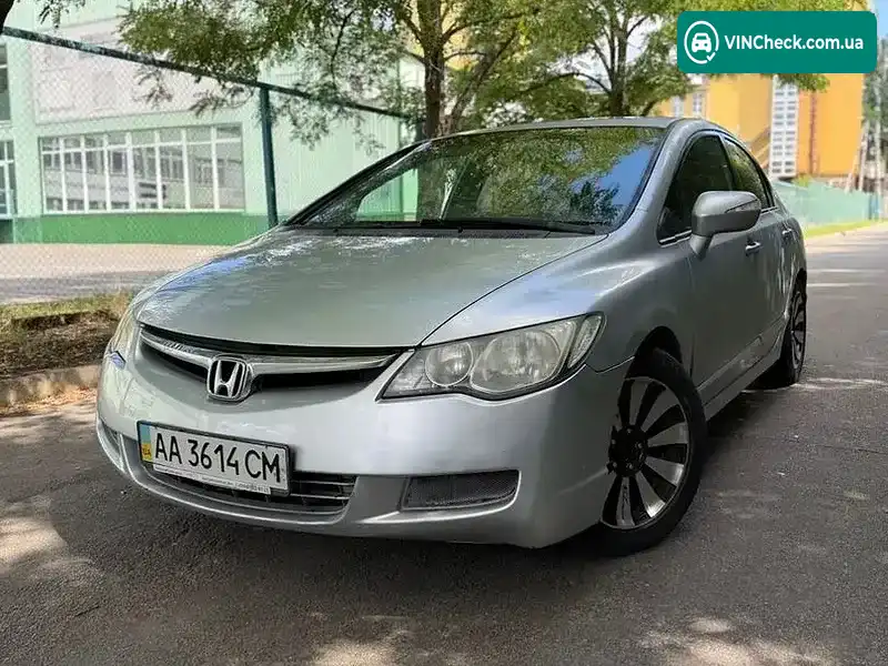 Honda Civic 2007, фото з оголошення 2 з 14, VIN NLAFD66707W911960