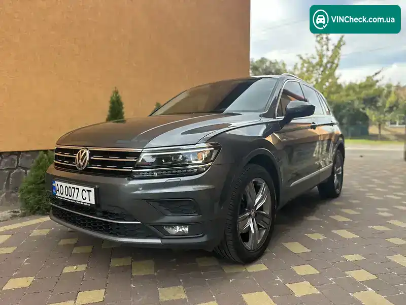 Volkswagen Tiguan 2018, фото з оголошення 1 з 20, VIN WVGZZZ5NZKW833467