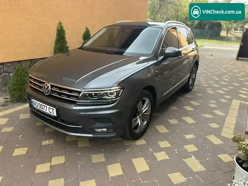 Volkswagen Tiguan 2018, фото з оголошення 2 з 20, VIN WVGZZZ5NZKW833467