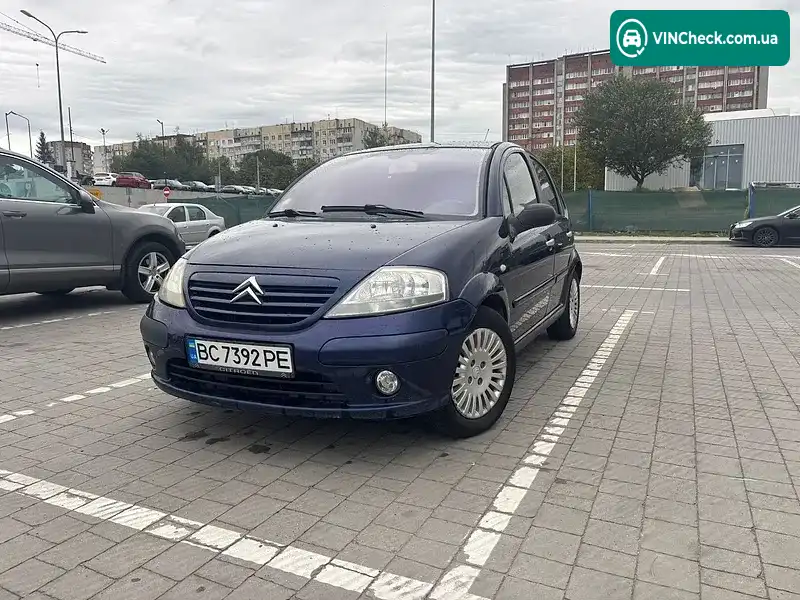Citroen C3 2003, фото з оголошення 1 з 9, VIN VF7FCNFUC26824390