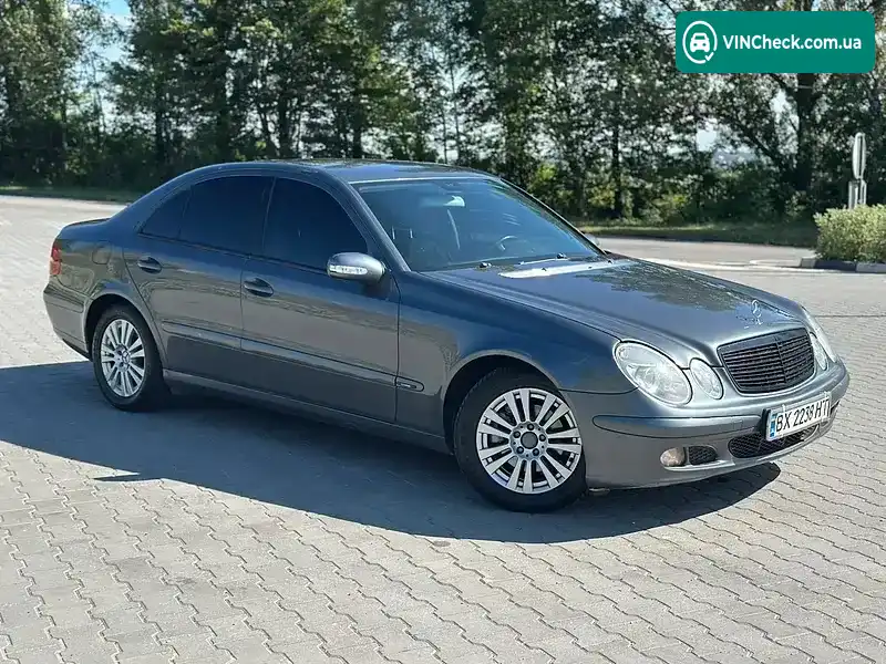 Mercedes-Benz E-Class 2005, фото з оголошення 2 з 20, VIN WDB2110041A810925