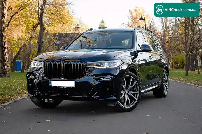 BMW X7 2021, фото з оголошення 2 з 21, VIN 5UXCX6C03M9H39485