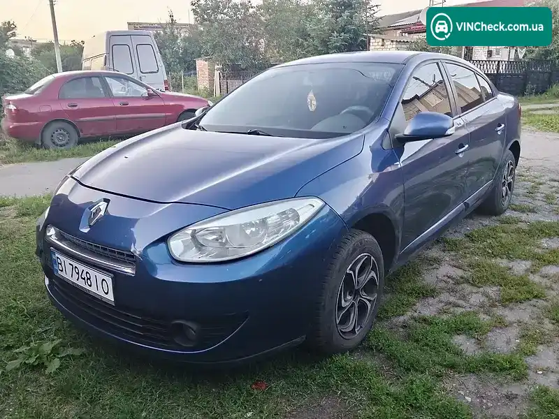 Renault Fluence 2011, фото з оголошення 1 з 20, VIN VF1LZBR0545230408