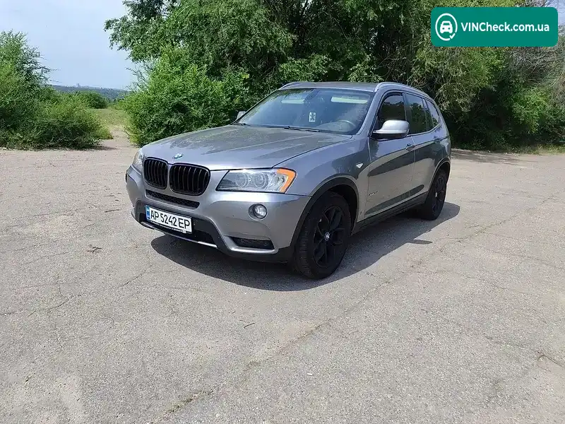 BMW X3 2011, фото з оголошення 1 з 21, VIN 5UXWX7C53BLT78514