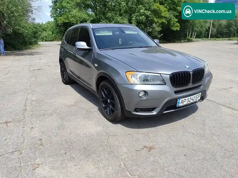 BMW X3 2011, фото з оголошення 2 з 21, VIN 5UXWX7C53BLT78514