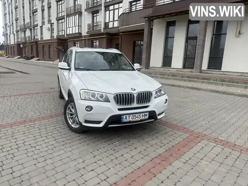 BMW X3 2012, фото з оголошення 2 з 21, VIN WBAWY510X00A39998