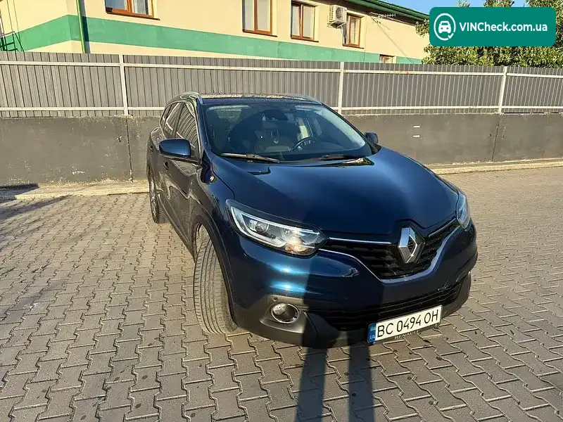 Renault Kadjar 2017, фото з оголошення 2 з 20, VIN VF1RFE00657812452
