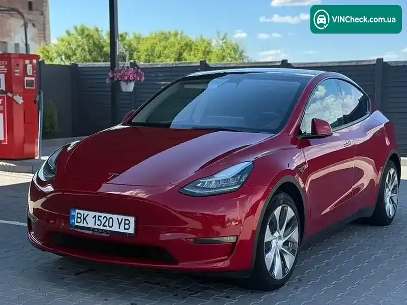Tesla Model Y 2022, фото з оголошення 1 з 21, VIN 7SAYGAEE2NF393732