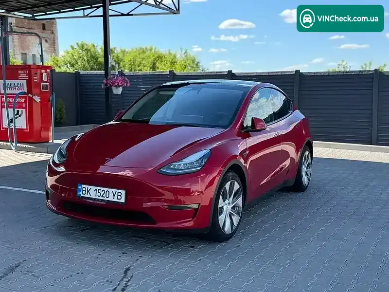 Tesla Model Y 2022, фото з оголошення 2 з 21, VIN 7SAYGAEE2NF393732