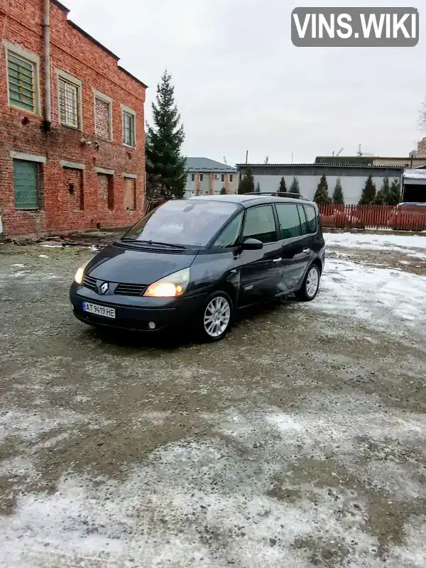 Renault Espace 2004, фото з оголошення 2 з 21, VIN VF1JK0UA631944644