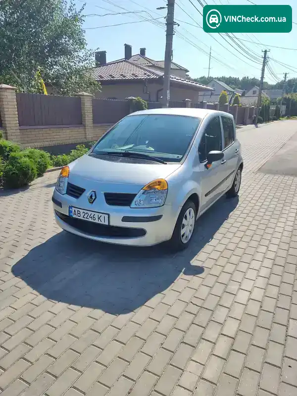 Renault Modus 2006, фото з оголошення 2 з 20, VIN VF1JP0C0535987310