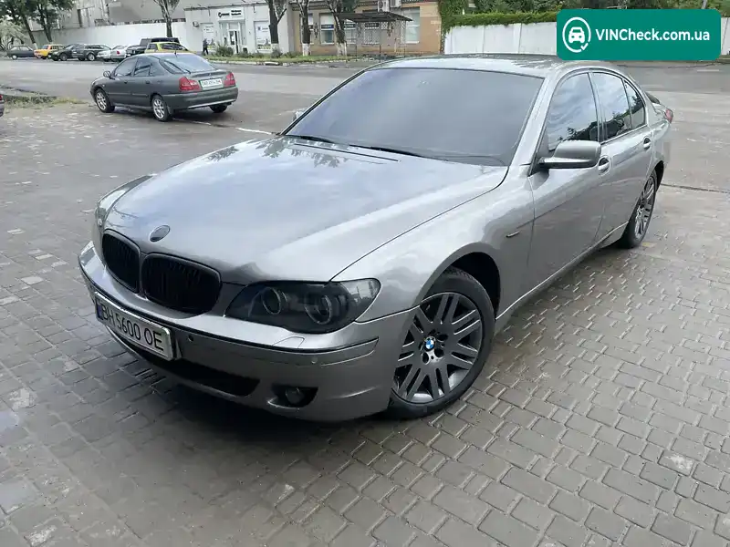 BMW 7 Series 2006, фото з оголошення 1 з 21, VIN WBAHL61080DN92491