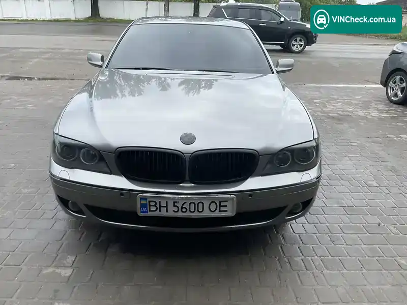 BMW 7 Series 2006, фото з оголошення 2 з 21, VIN WBAHL61080DN92491