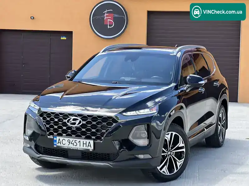 Hyundai Santa FE 2019, фото з оголошення 2 з 20, VIN 5NMS53AAXKH107854