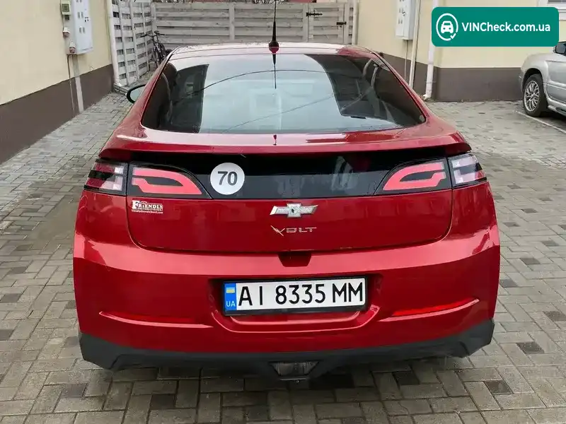 Chevrolet Volt 2012, фото з оголошення 1 з 16, VIN 1G1RA6E42DU110638