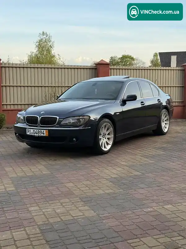 BMW 7 Series 2005, фото з оголошення 1 з 20, VIN WBAHM21090DS66379