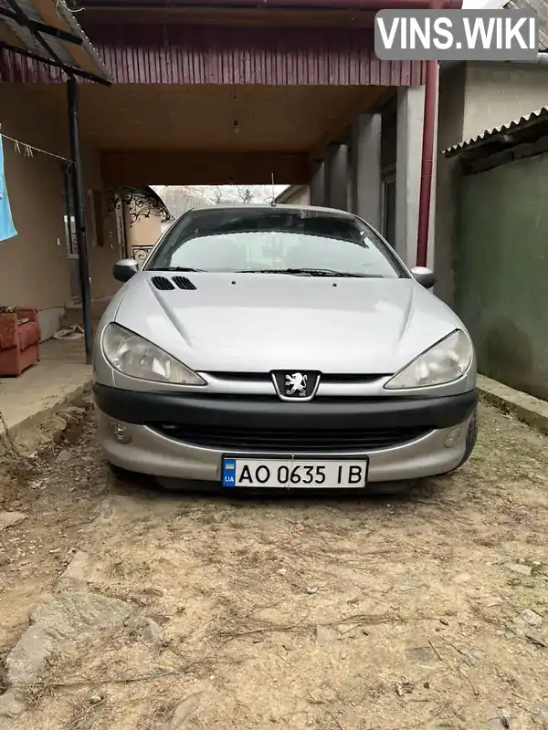 Peugeot 206 2000, фото з оголошення 1 з 12, VIN VF32AKFXP40958405