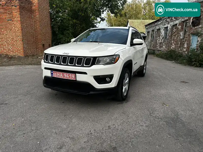 Jeep Compass 2019, фото з оголошення 1 з 20, VIN 3C4NJDBB6KT828892