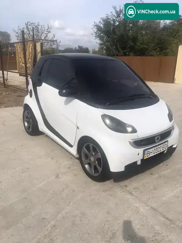 Smart Fortwo 2011, фото з оголошення 1 з 17, VIN WME4513801K461627